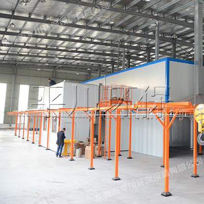 建设中悬挂输送线