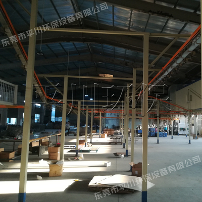 高空架设悬挂线