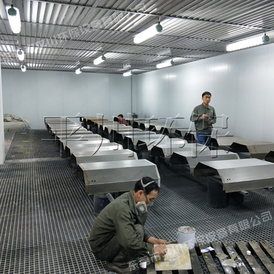 底吸式高效喷漆房