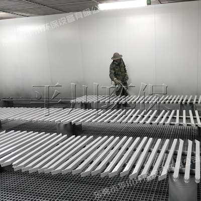 底吸式打磨喷漆房