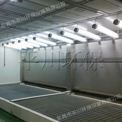 直版型底漆喷漆房