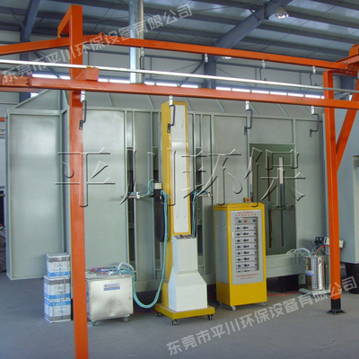 静电自动喷粉配备喷粉室