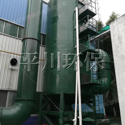 配大型抛光除尘线用喷淋塔