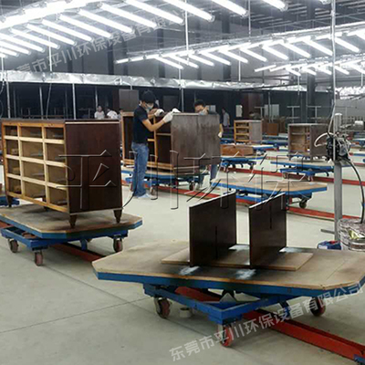 家具打磨喷涂地盘线