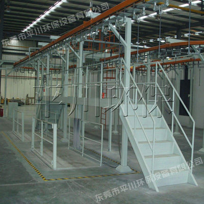 小五金件配套悬挂输送流水线