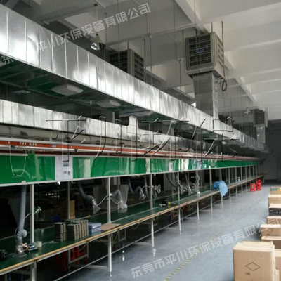 生产线内置式环保空调送风降温