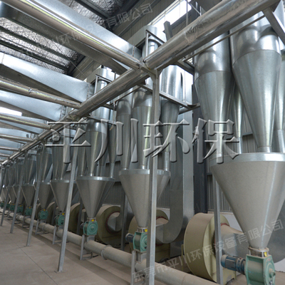 多级串联旋风除尘器