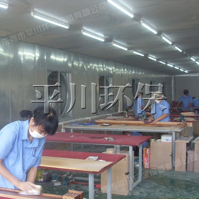 一体式负压打磨房