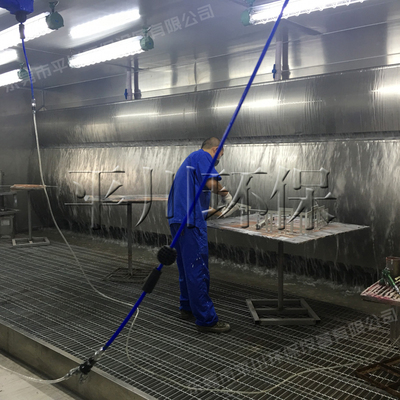 自然进风底漆喷漆房