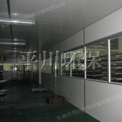 玻璃通窗净化间