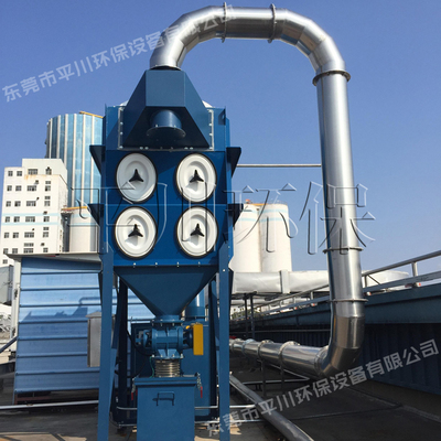 高温烟尘配用滤筒机